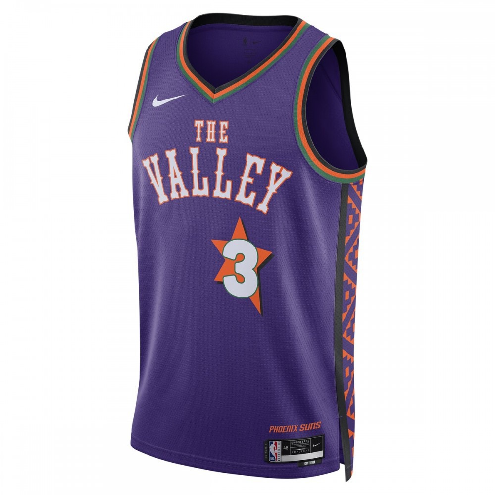 Bradley Beal Phoenix Suns Unisex 2024/25 Swingman Player Jersey - City Edition - Purple-Pro Kit Vault | Brand New 26/27 Sports Jerseys